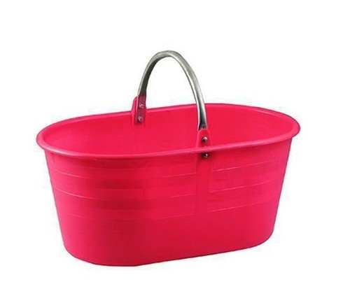 Cesta cesto ovale manico ferro - cesta,