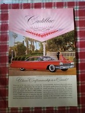 Pubblicità 1960 Cadillac "V' 25x17 cm Advertising Werbung Ad Originale USA