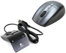Logitech Mouse Ottico Wireless con Ricevitore Usb - confezione bulk