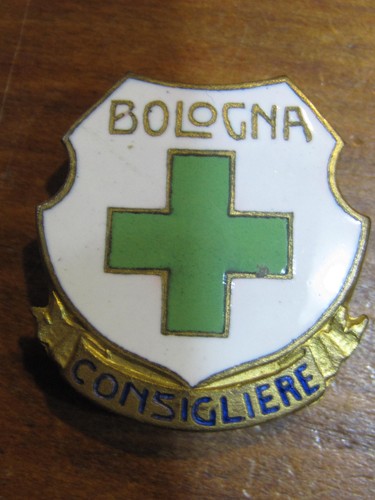 Distintivo smaltato croce - -,