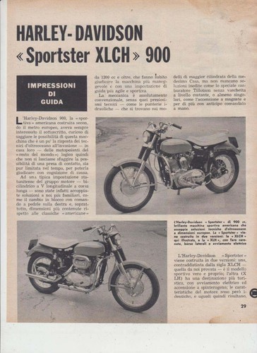 Pubblicita test moto harley - pubblicita',