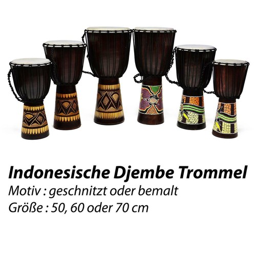 Tamburo djembe dipinto - tamburo, mano