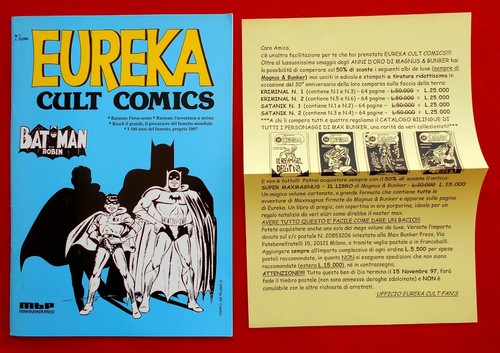 Eureka cult comics - comics,