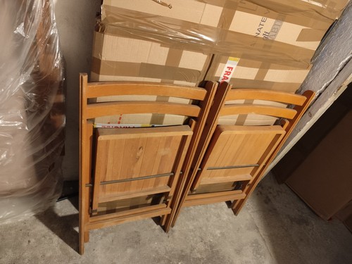 Coppia sedie legno - in,