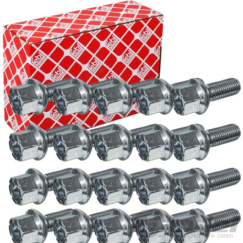 20x febi viti - ruote, set