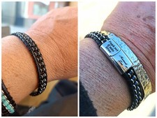 BRACCIALE UOMO PIETRE DURE