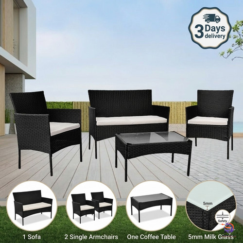 Set mobili rattan - , giardino