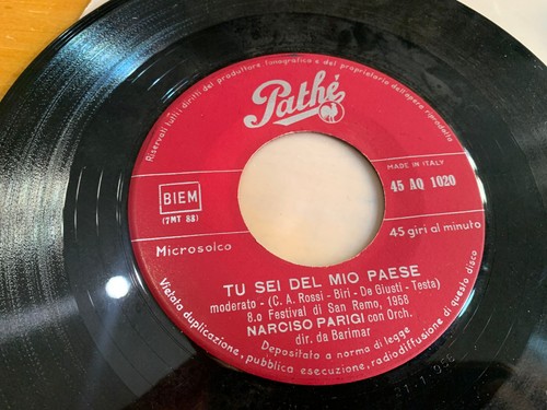 Italy narciso parigi - 7",