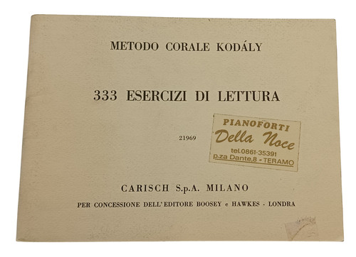 Metodo corale kodaly - corale,