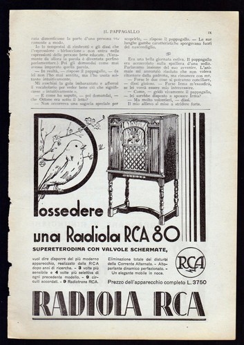 Radiola rca pagina - radiola,