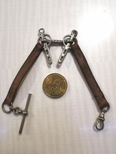 Bracciale briglia/ morso per cavallo/ cavallo - Metallo con cinturino in pelle