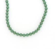 Collana di turchese con chiusura in oro giallo 18kt.