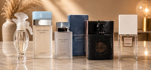 Bottiglie profumi vuote - di,