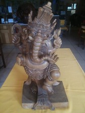 GANESH  in legno teak in