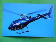 Carte postale postcard HELICOPTERE /   ECUREUIL AS-350B3   SCENIC AIR HB-ZUT