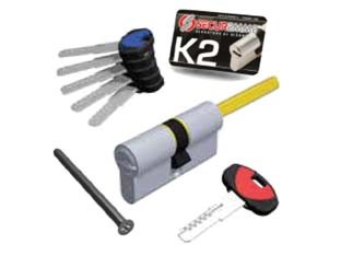 Cilindro europeo codolo - k2,