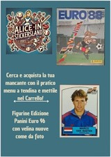 Panini Euro 88 1988 Uefa Cup a