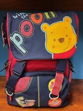 ZAINI Scuola VINTAGE Winnie The Pooh CARTORAMA 2010 Nuovo Bello e Robusto.