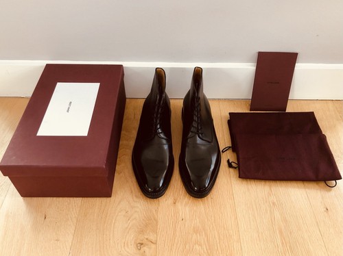 Scarpe stivali neri john lobb - stivali,