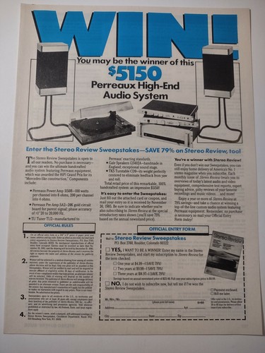 Stereo review lotterie - stereo,
