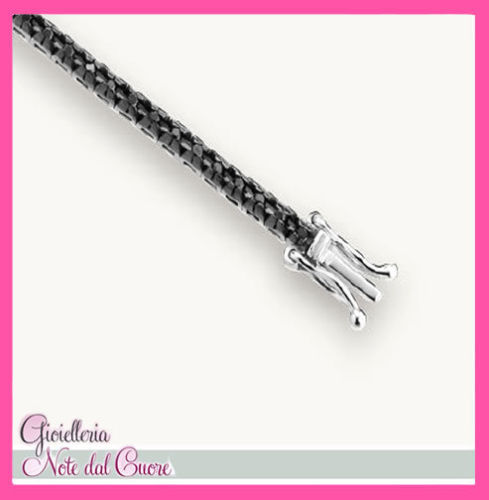 Bracciale tennis oro bianco - bracciale,