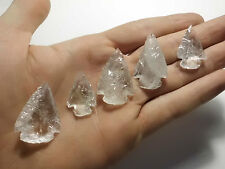 5 punte di freccia arrowheads pointes intreccio punta freccia tipo flecha, cristallo "