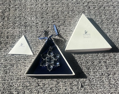 Swarovski holiday ornament - holiday,