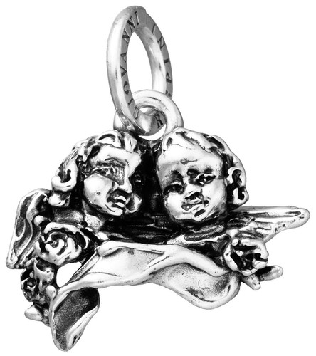 Charm doppio angioletto - doppio,