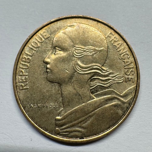Moneta centesimi francia - moneta,