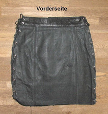 Mini Rock Nero In Pelle Senza