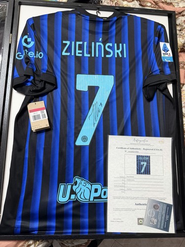 Maglia inter autografata - autografata, da