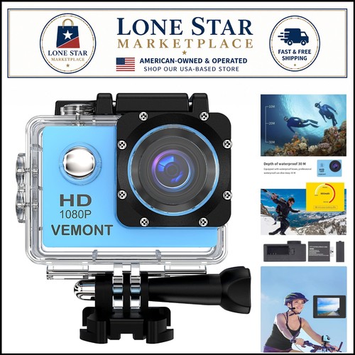 Action camera impermeabile