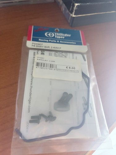 Barra anteriore 4mm - barra, 2.4mm