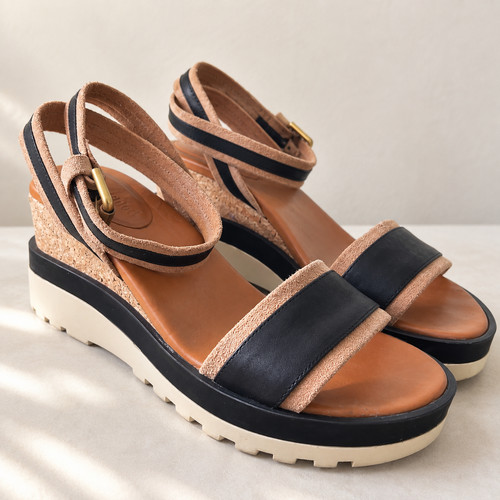 Sandali con zeppa see chloe - sandali,