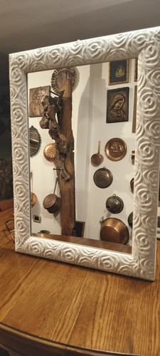 Specchio post vintage 70x50 - vintage, cm