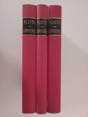Plauto vol zanichelli - plauto,