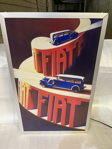 Insegna luminosa fiat - insegna, fiat￼