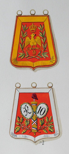 Charles brun disegno - brun, militaria