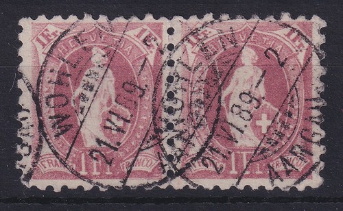 Svizzera 1889 helvetia - svizzera, in