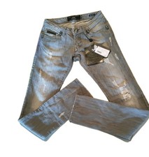 Jeans Grigio Skull Philipp