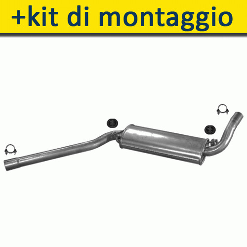 Silenziatore marmitta - silenziatore,