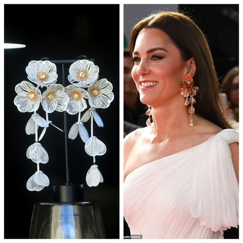 Orecchini clip bianco - orecchini,