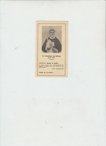 Antico santino del b - ,