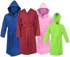 Accappatoio Microfibra bambini ragazzi unisex Cappuccio Cintura morbido leggero