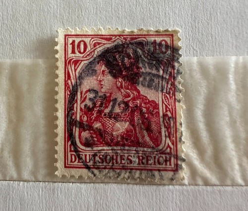 Francobollo germany 1902 10 - germany, "