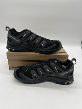 Scarpe da ginnastica Salomon XA PRO 3D da uomo taglia 11 nere magnetiche tonalità silenziose.