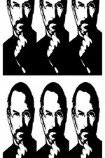 🎨 Poster iconico Steve Jobs