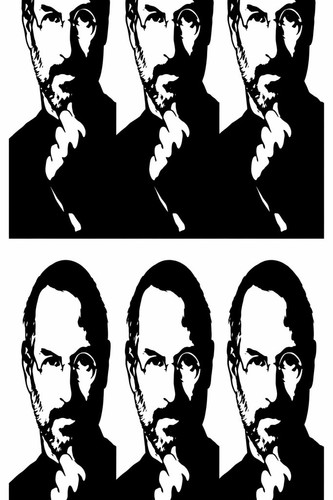 Poster iconico steve jobs - poster,