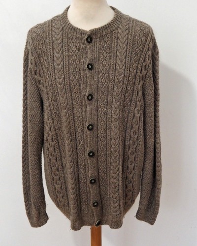 Cardigan tradizionale treccia