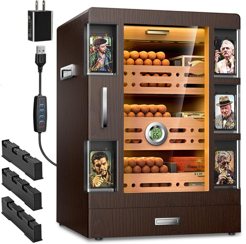 Humidor armadietto sigari con - armadietto,